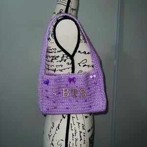 BTS inspire crochet bag